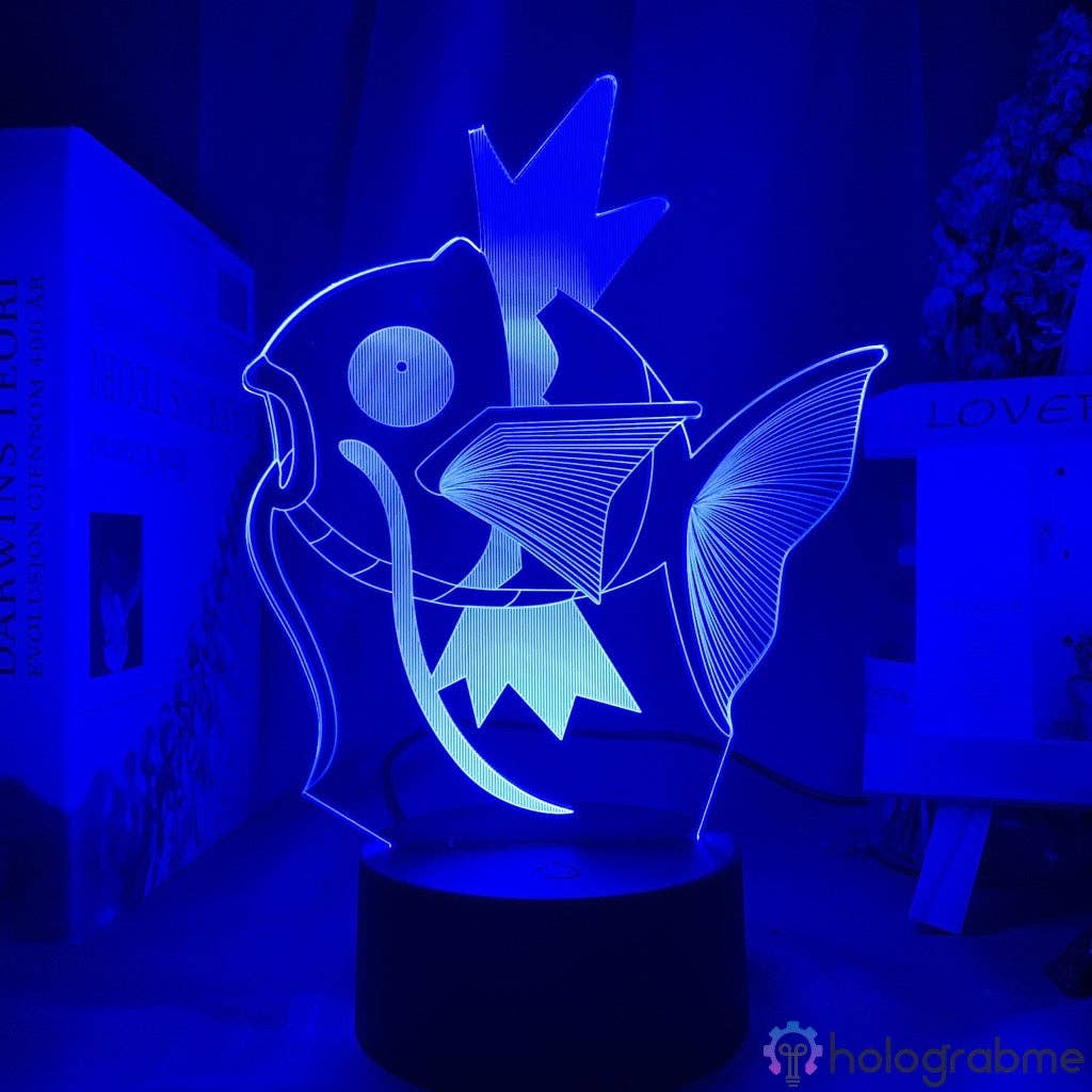 Holograbme – wholesale Accent-/skrivbordslampa – Pokémon-lampa Magikarp3
