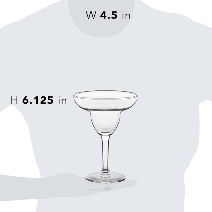 Libbey - Wholesale Cocktail/Liquor Glass - Libbey Margarita Party Glasses, 9-ounce, Set of 12