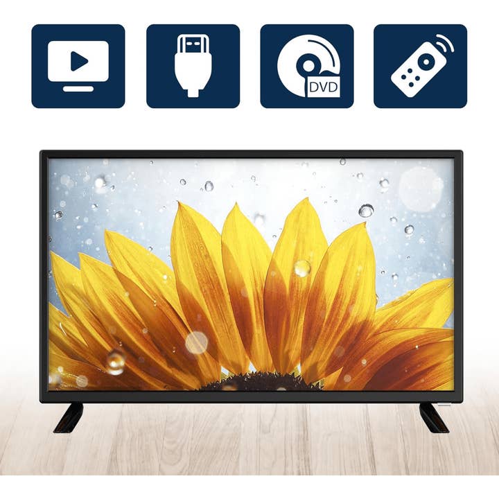 JupiterGear Home - Wholesale Decorative Tabletop Object - Emerson 24" Class Widescreen AC/DC 12V HD LED Television7