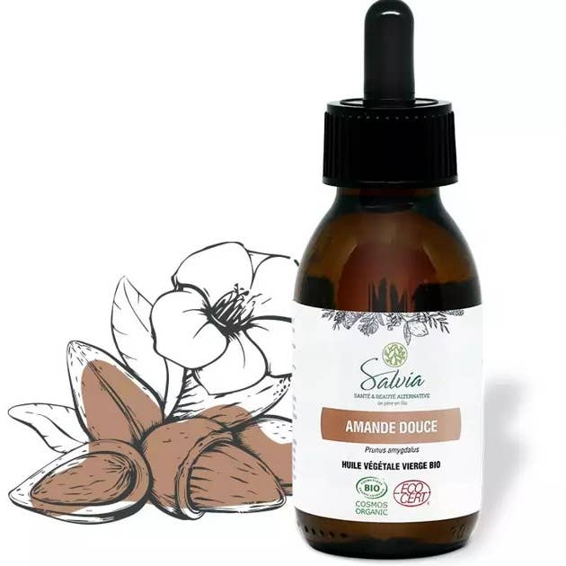Amande douce - Huile végétale bio - 100 ml pour la vente par Salvia