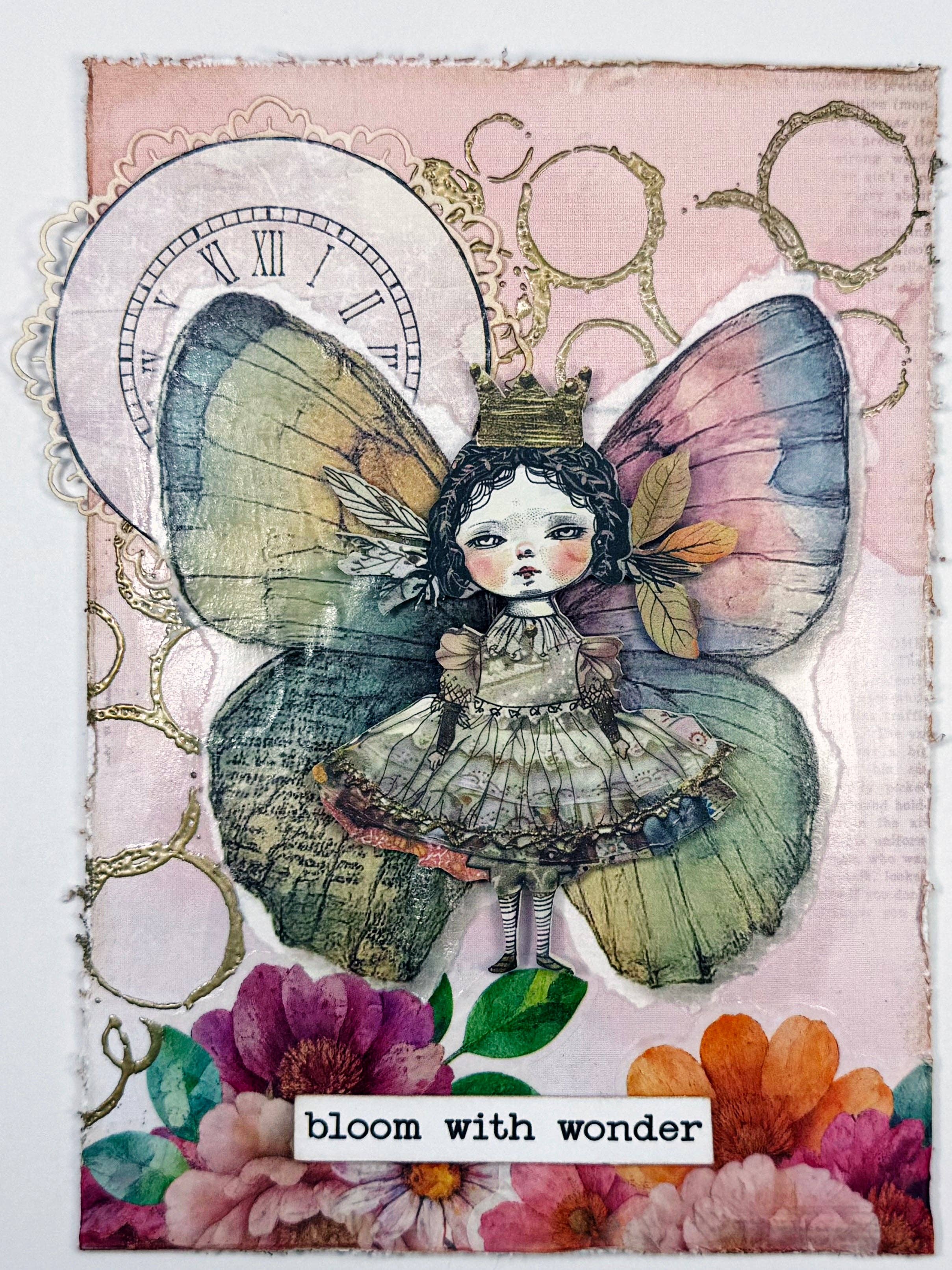 Uniquely Creative - Wholesale Rubber/decorative stamp - Chaotic Round Photopolymer Stamp1