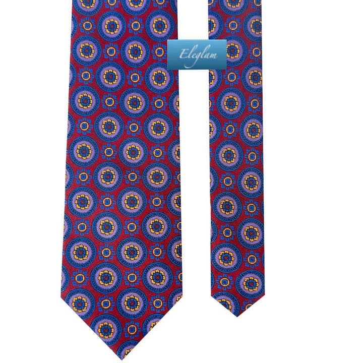 C44 GRAVATA FIGURAS GEOMÉTRICAS por atacado de ELEGLAM