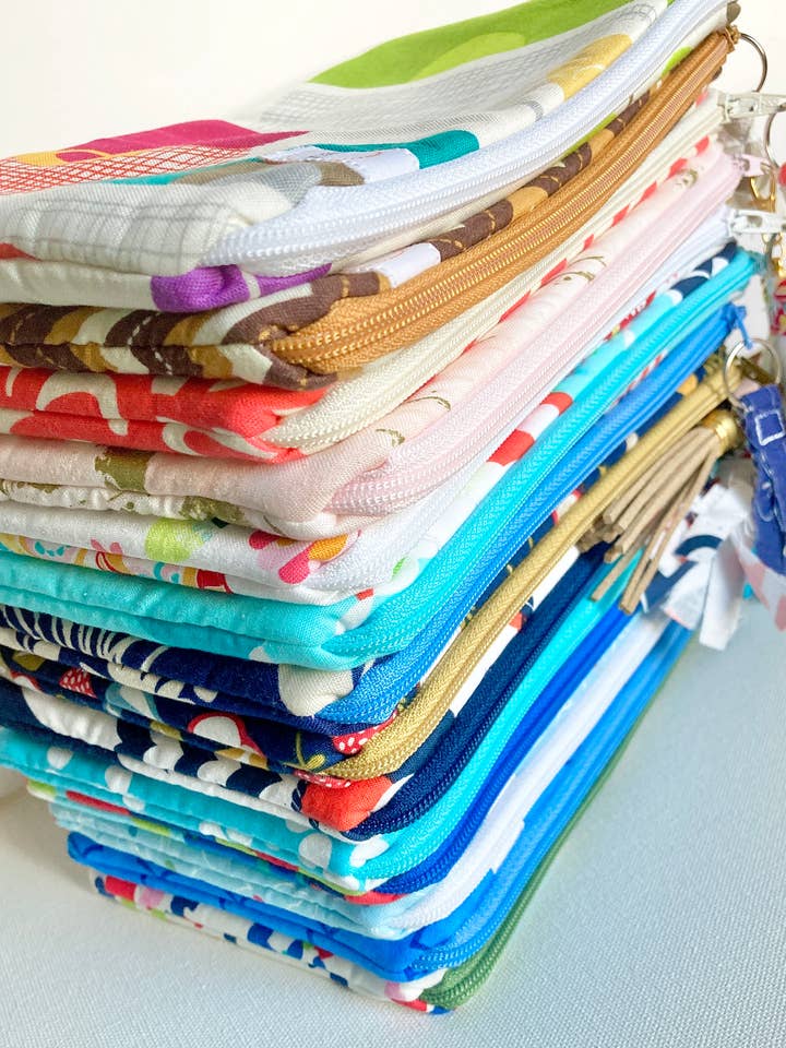 ZIPPER BAG. Wallet purse ZIP POUCH. Essential oil storage. for wholesale by edeenut