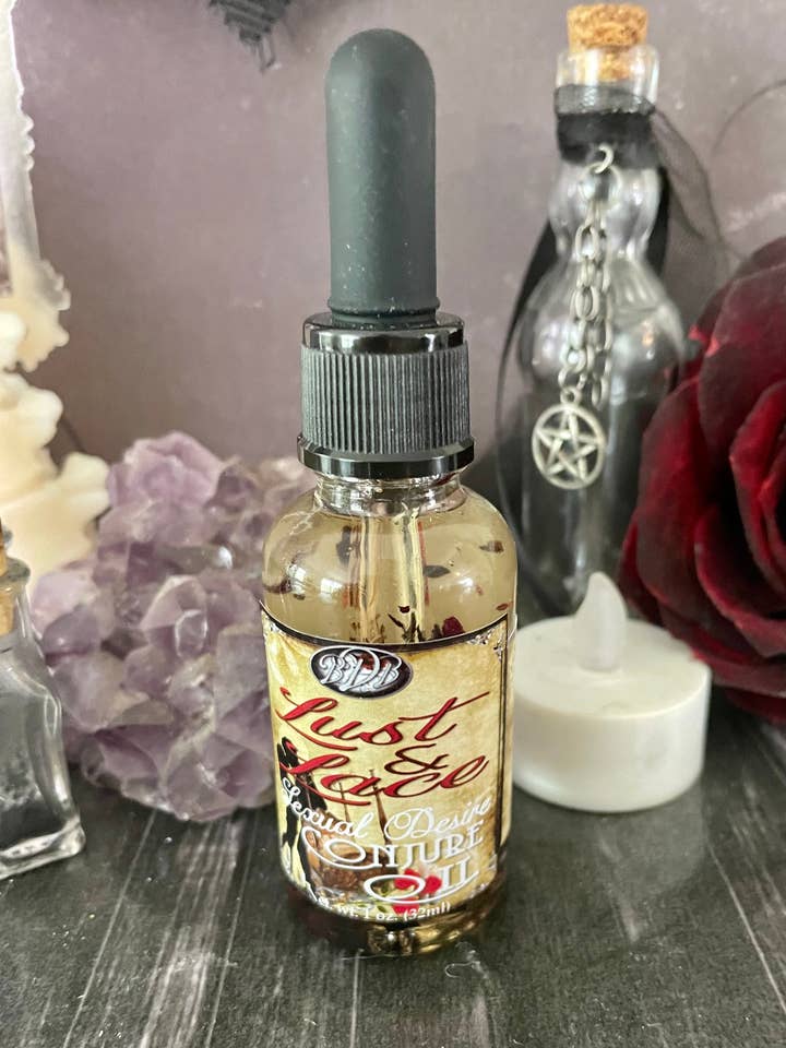 Sex & Confidence Conjure Oil | Spell Tools | Witchcraft for wholesale by Black Dahlia Boutiques