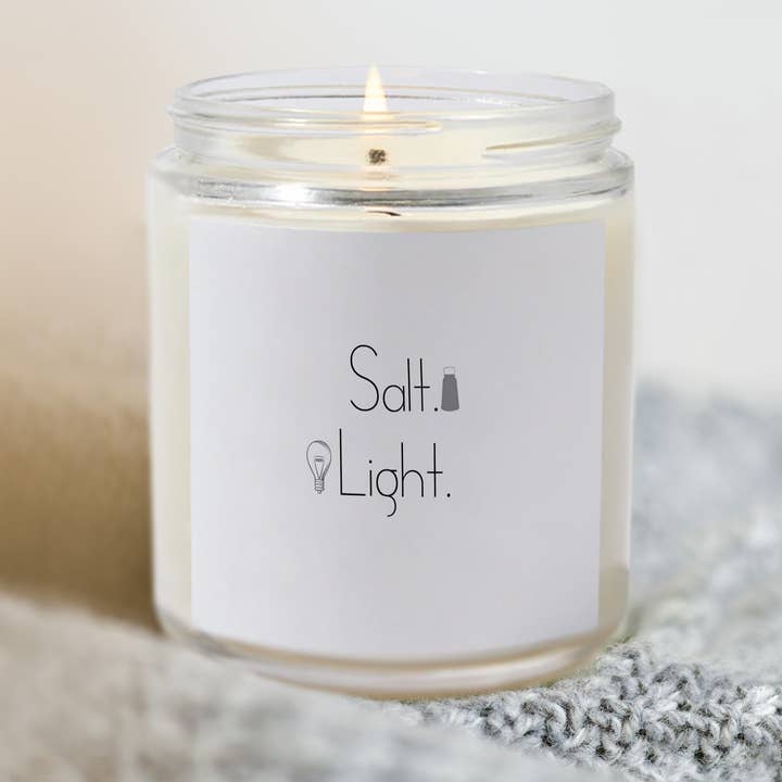 Salt & Light Soy Wax Scented Candle for wholesale by OLFFE