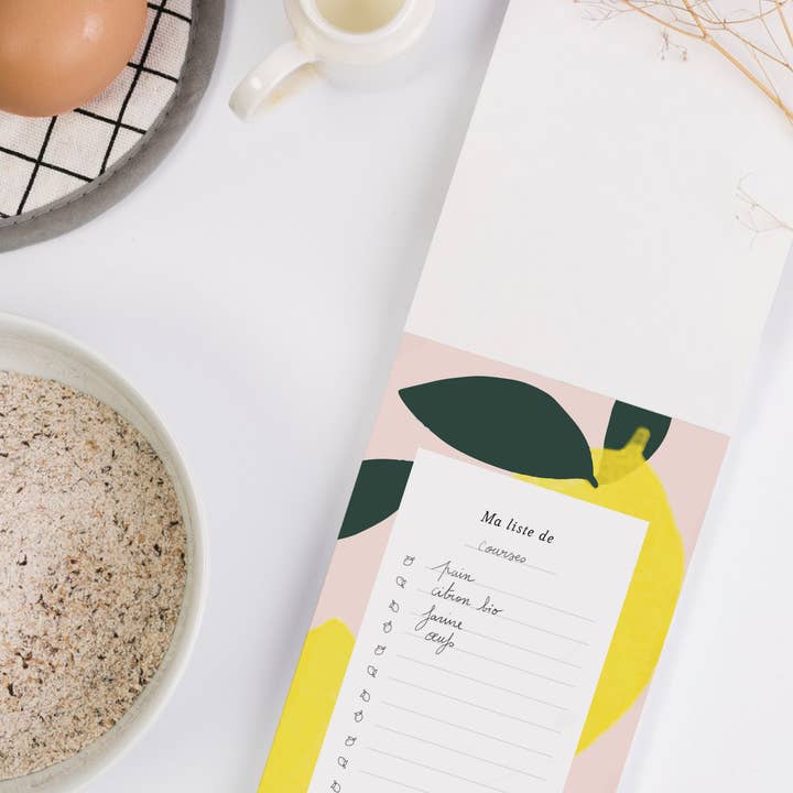 MY LOVELY THING - Wholesale Notepad - NotePad Lemon Zest1