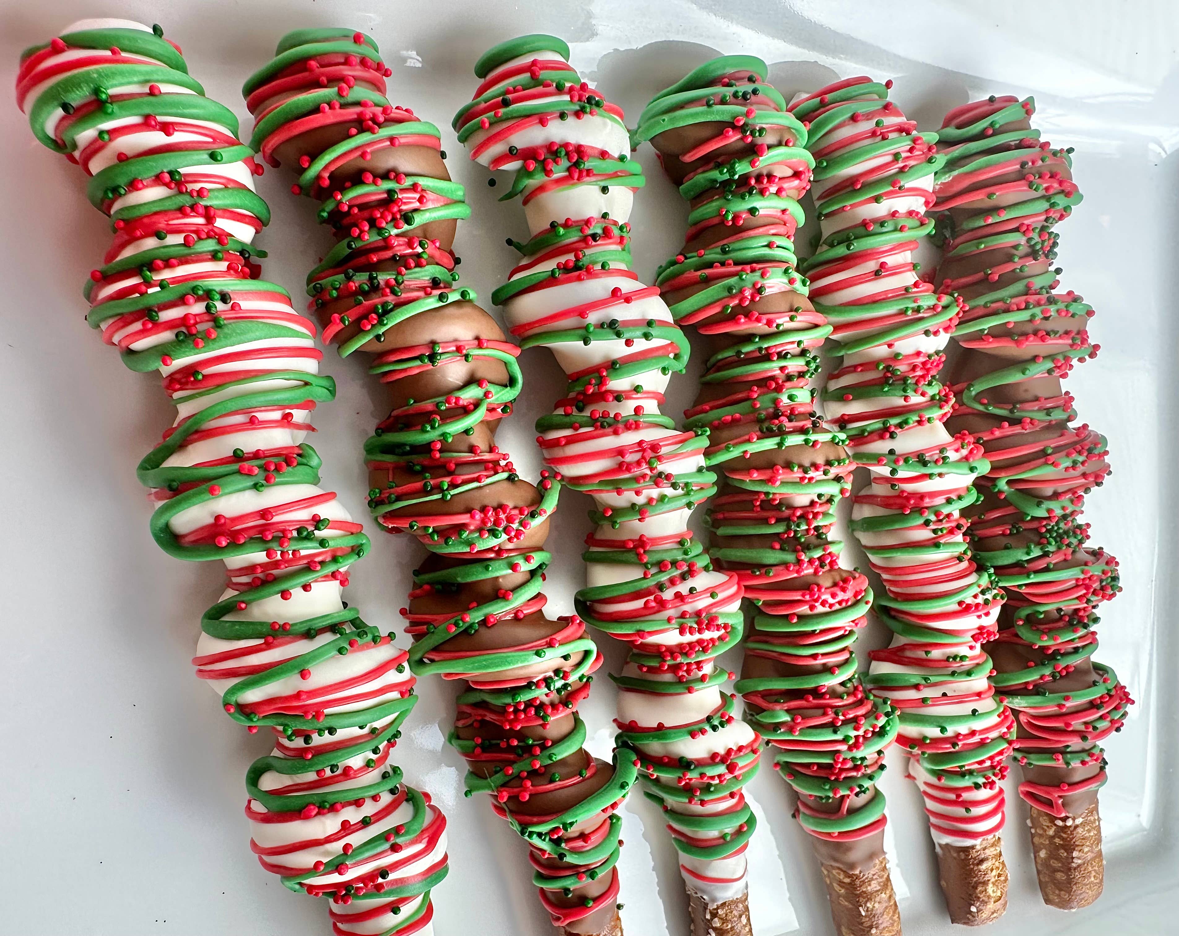 Delightful Chocolates - Wholesale Chocolate Covered Sweets - Holiday Chocolate Covered Caramel Pretzels3