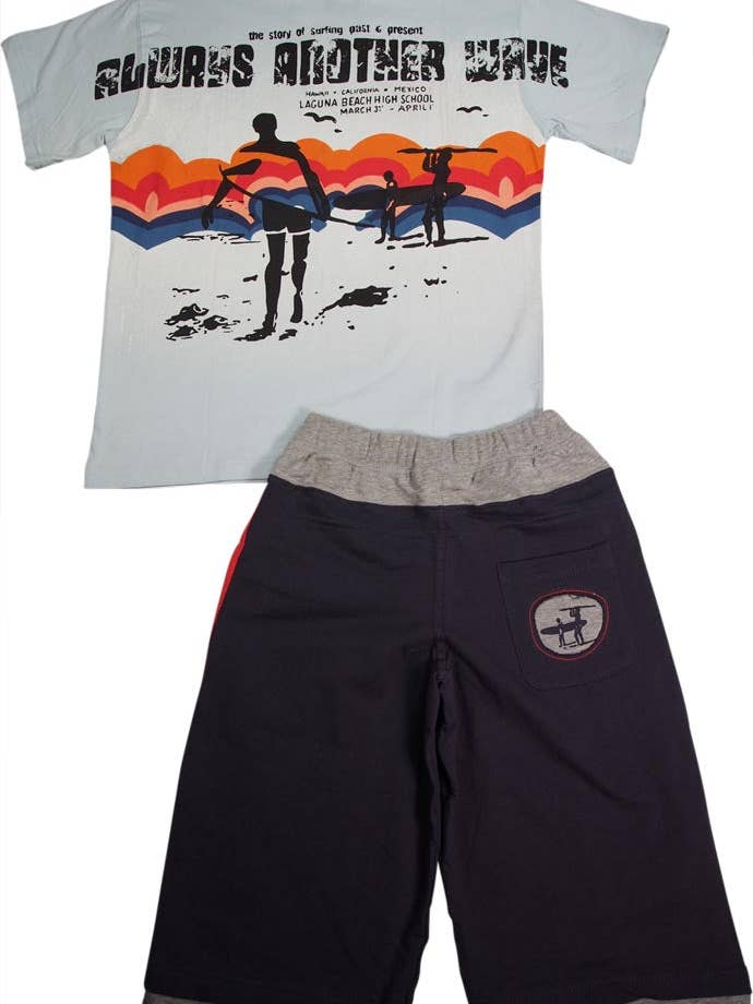 Eastern Off Price – Engroshandel Top- og shortssæt – til børn – Mish Mish småbørn & dreng bomuld kortærmet sæt19