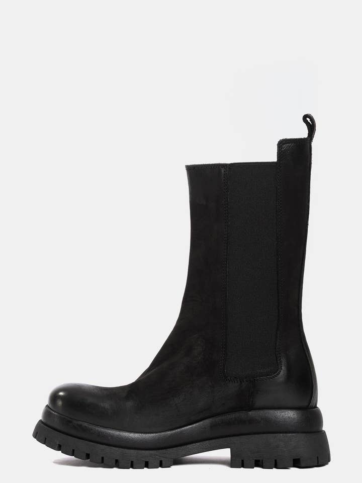 METISSE - Wholesale Boots - Women's - Beatles in black nubuck NV422