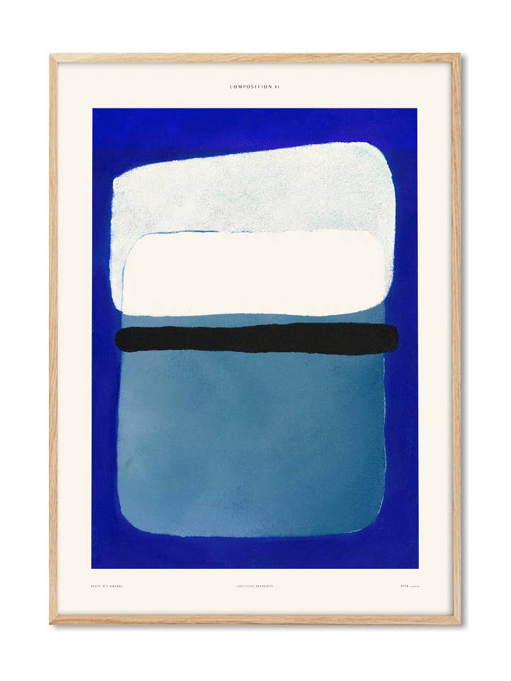 Yente - Composition II Kunstdruck für den Großhandel von PSTR Studio