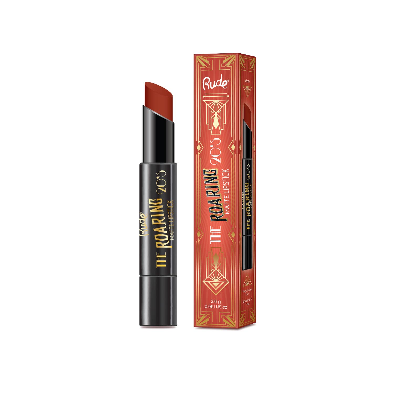 Rude Cosmetics - Wholesale Lipstick - Roaring 20's Matte Lipstick1