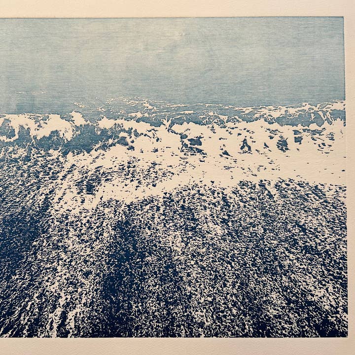 Trevor Price |.3.56 01-01-23 LATITUDE 5º6’42”N LONGITUDE 5º3 for wholesale by Sister Contemporary