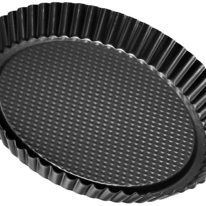 Zenker – Engroshandel Bageform – Zenker Sort Metallisk Op og ned Pie Fad 30 cm