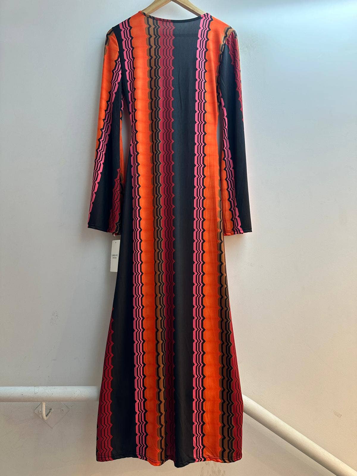 LORIANE - Venta al por mayor Vestido - Mujer - 6758 Vestido largo estampado5