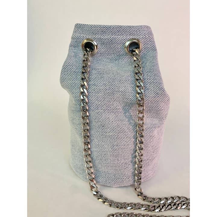 Shop Journal Vintage - Wholesale Crossbody Bag - Women's - Recycled denim mini pouch bag8