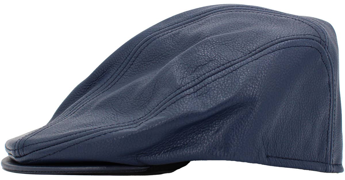 KBETHOS – wholesale News boy/school boy hat – Men's – 100% Leather Ascot - Made in USA | KBETHOS25