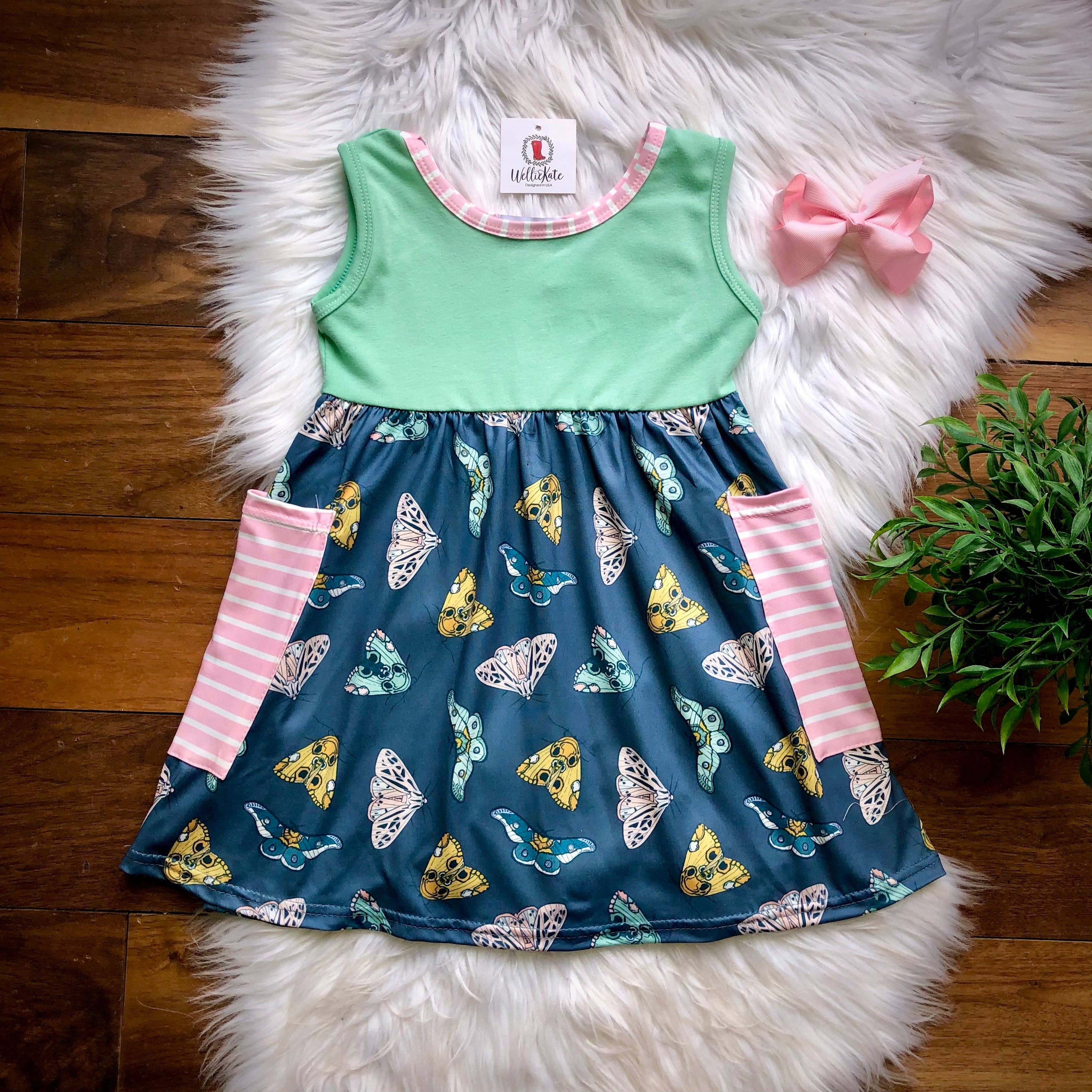 Wellington Design Co. - Vente Robe – enfant - Robe Whimsical Wings par Wellie Kate