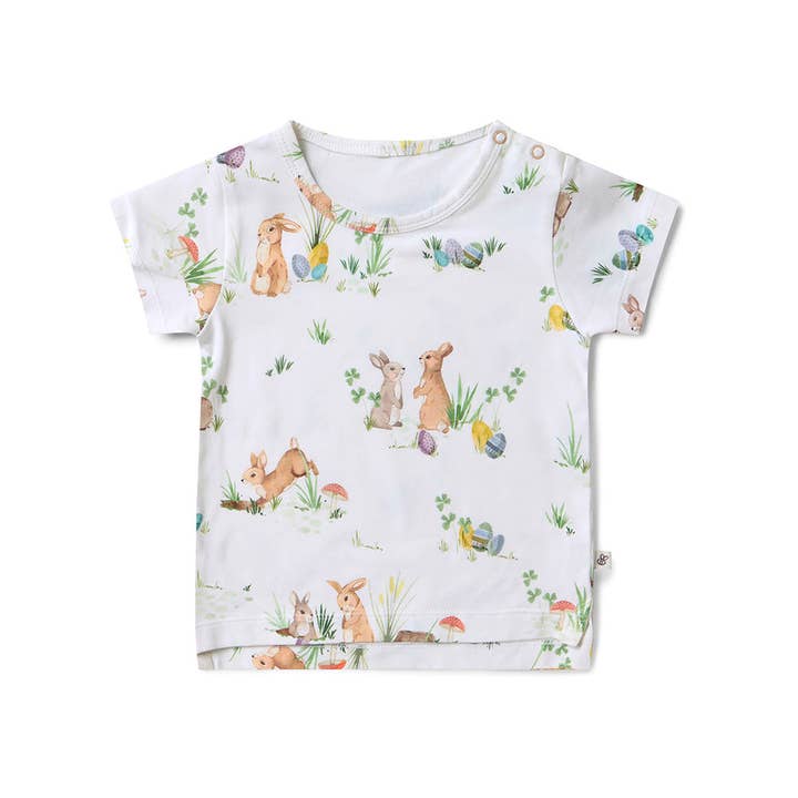 Snuggle Hunny - Wholesale T-shirt – Kids - Easter Bunnies Organic T-Shirt