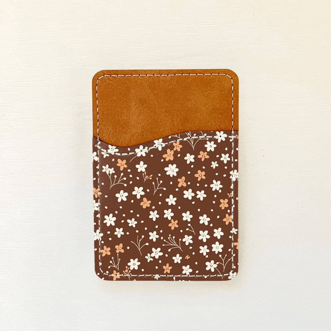 Olivia + Rose - Wholesale Card Holder - Women's - Neutral Florals Leather Card Holder (10 Options)3