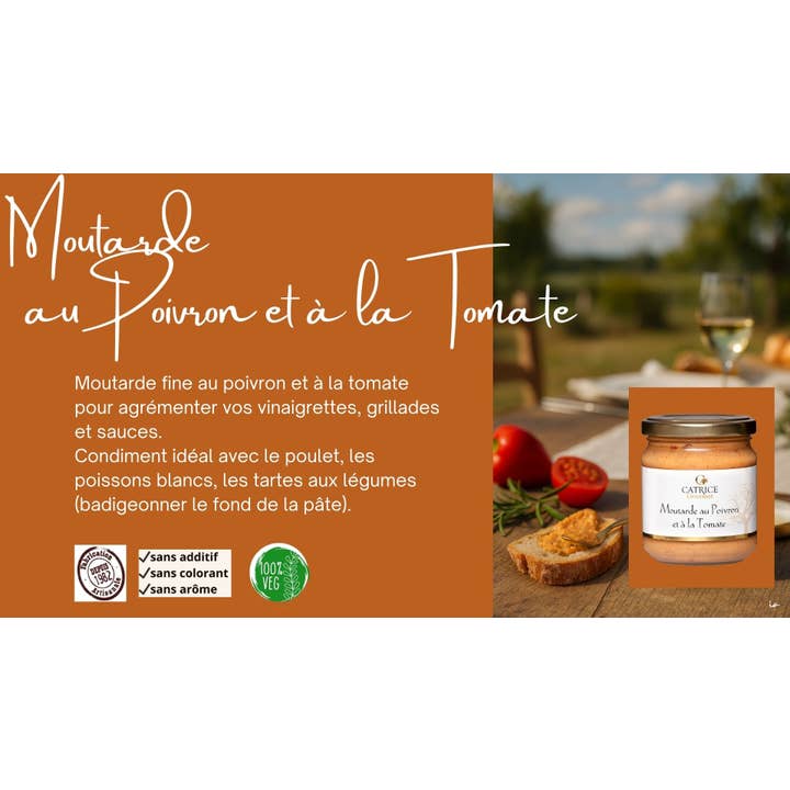 Senap paprika och tomat 180g för wholesale av CATRICE GOURMET