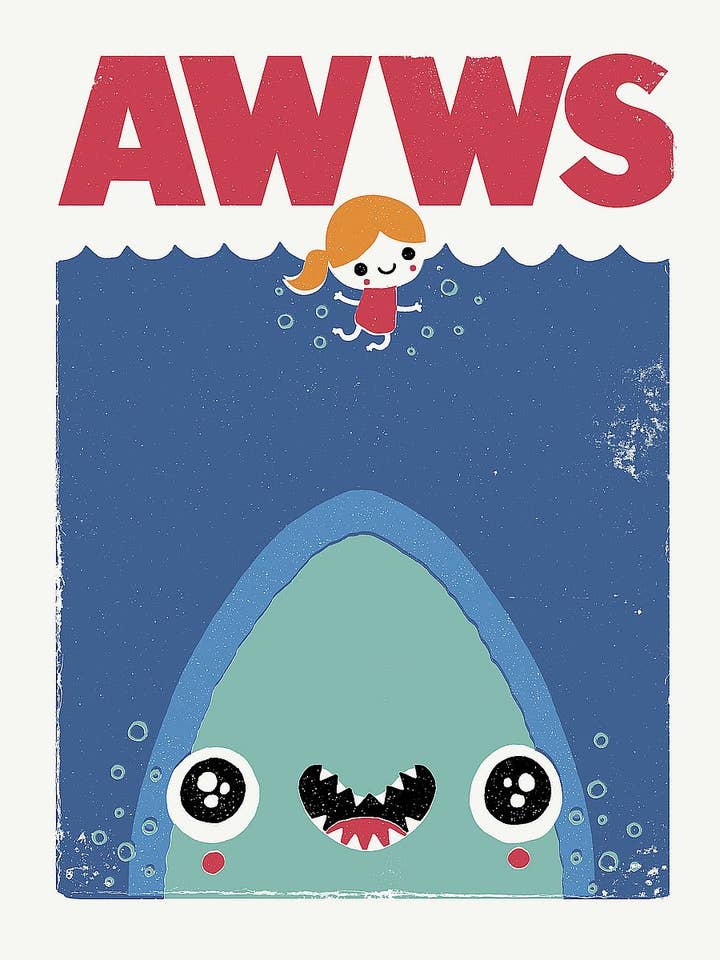 "Awws" - Canvas Print Wall Decor for wholesale by Image Conscious, LLC