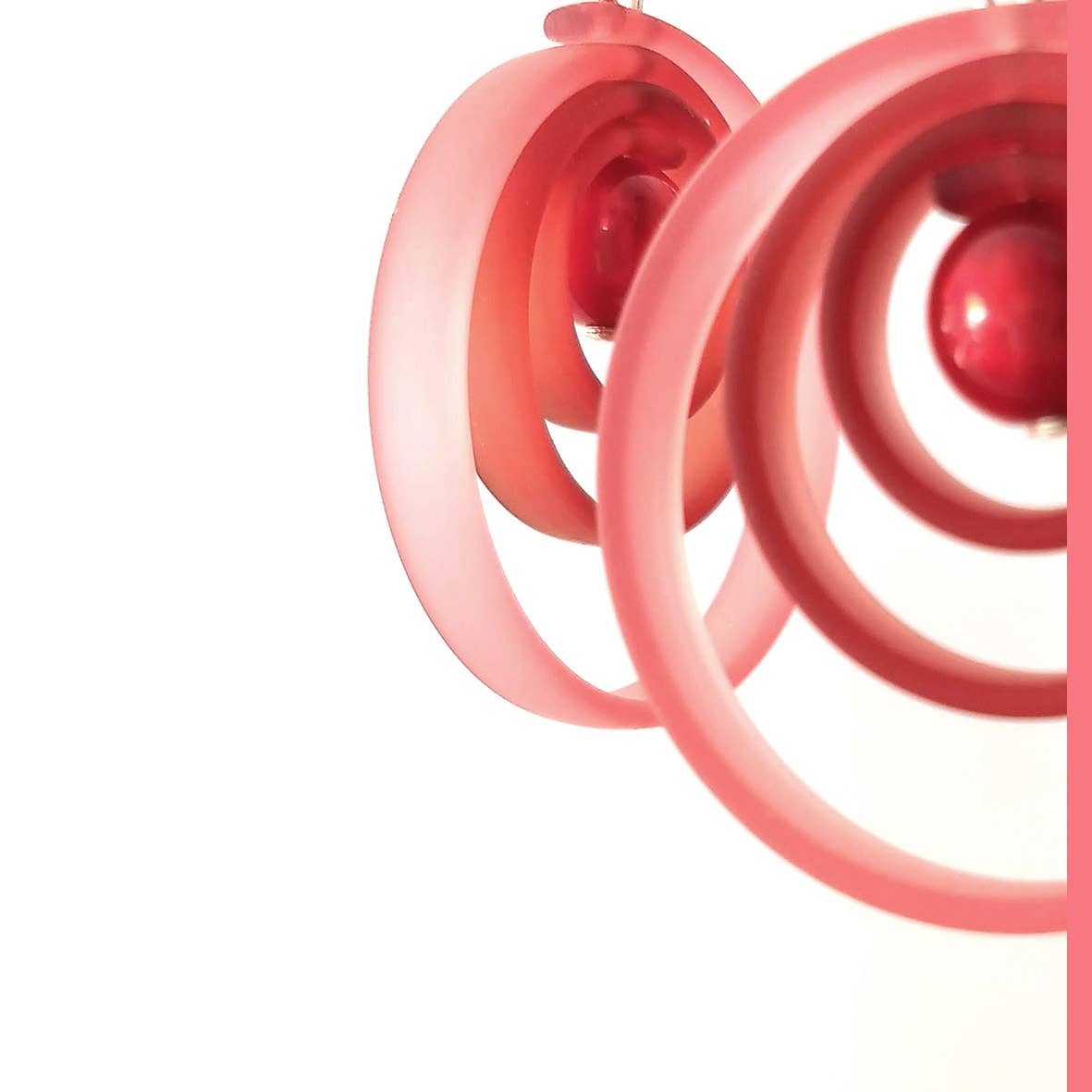 ALEX+SVET - Wholesale Dangle Earrings - ORCHIDEE rubber & resin earrings ESSENTIALS line14