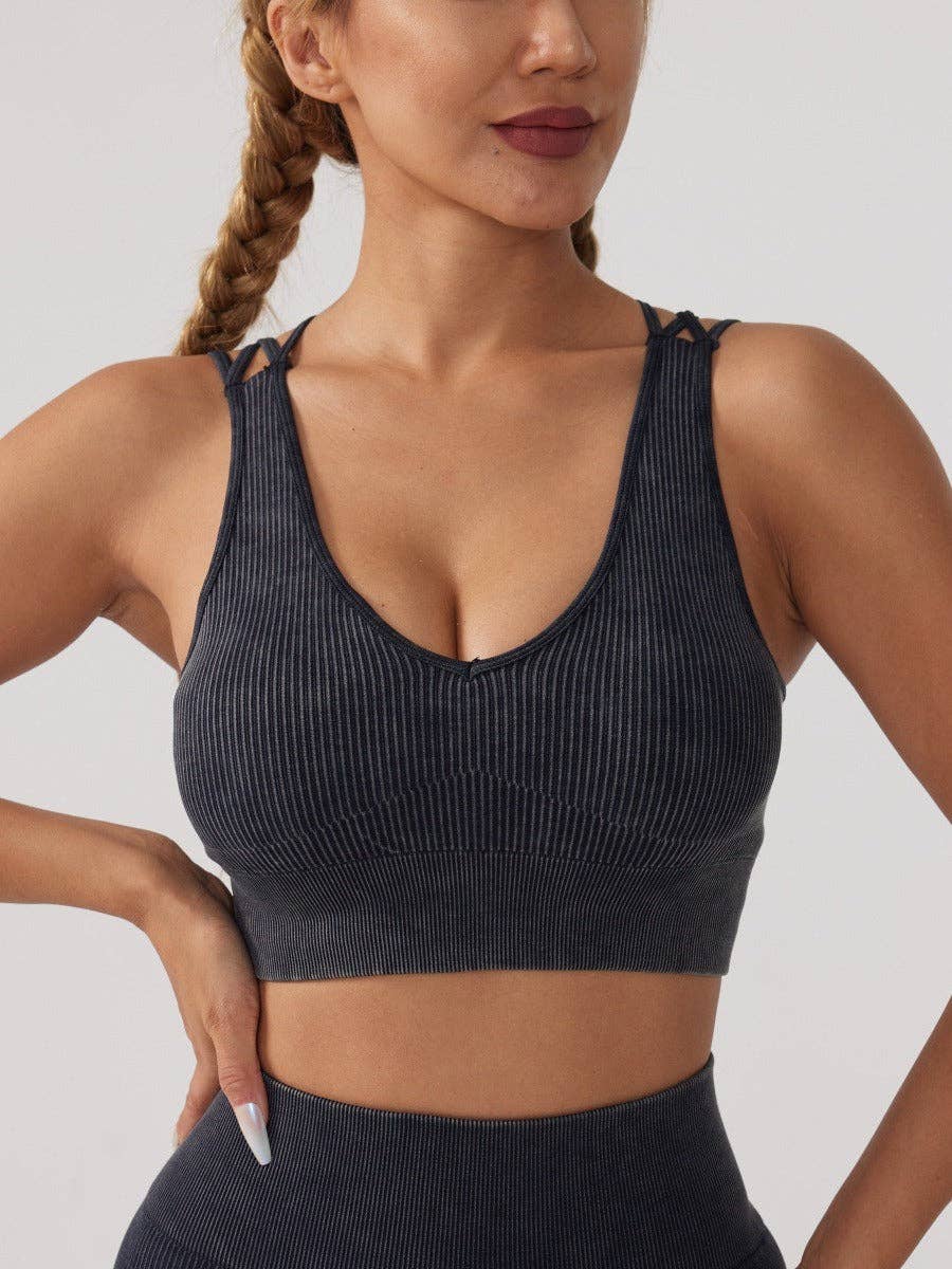 Your Beautiful Boutique - Wholesale Sports Bra - Women's - Women Fashion Blank Running Sports Bra10