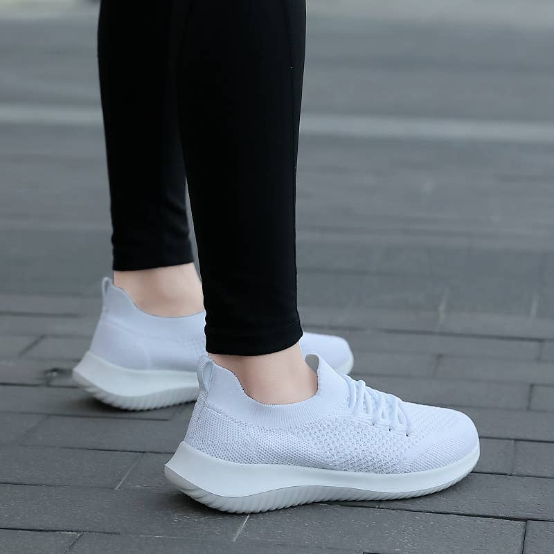 Calseosvic - Wholesale Athletic Sneakers - Women's - Refreshing sports shoes knitted lightweight women's shoes3
