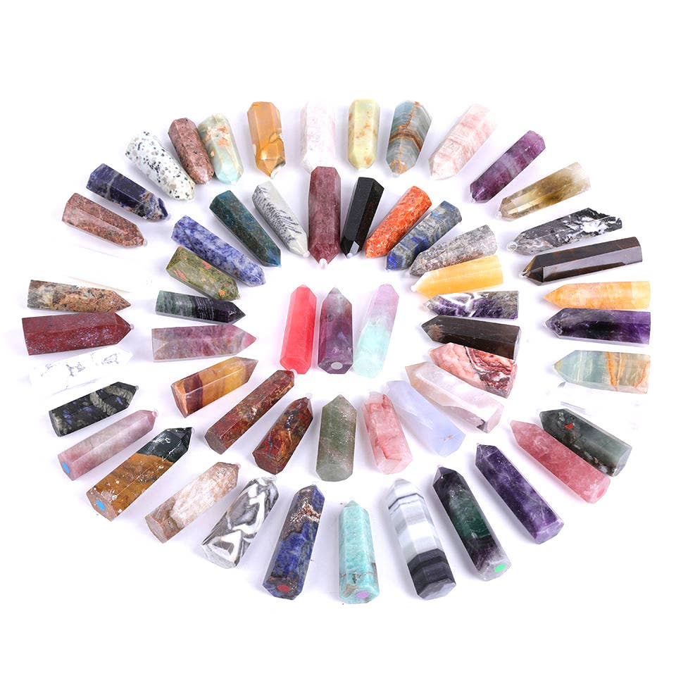 Wax Apothecary - Wholesale Spiritual Stone/Crystal - Assortment of Crystal & Gemstone Towers : Single Points4
