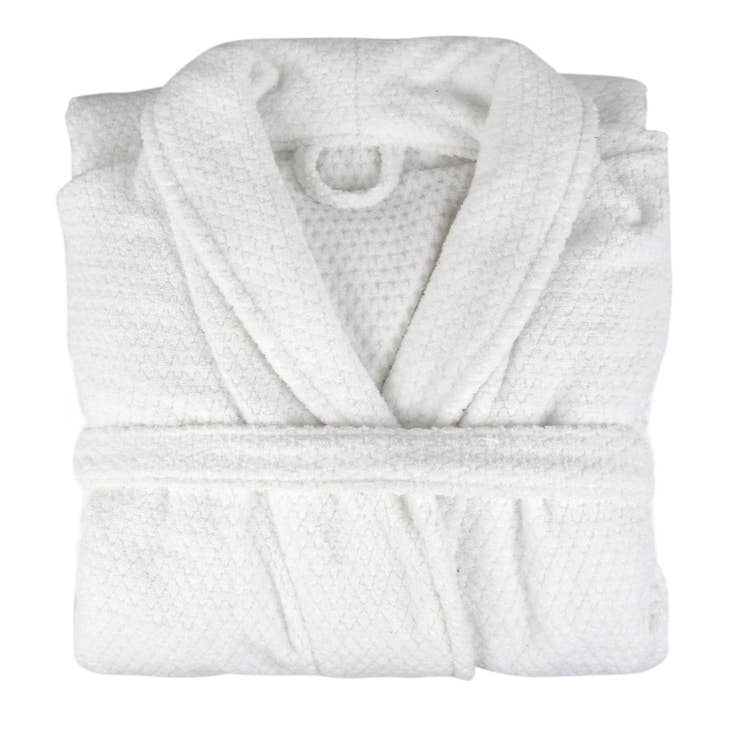 Everplush Diamond Jacquard 6 Piece Bath Towel Set, Grey