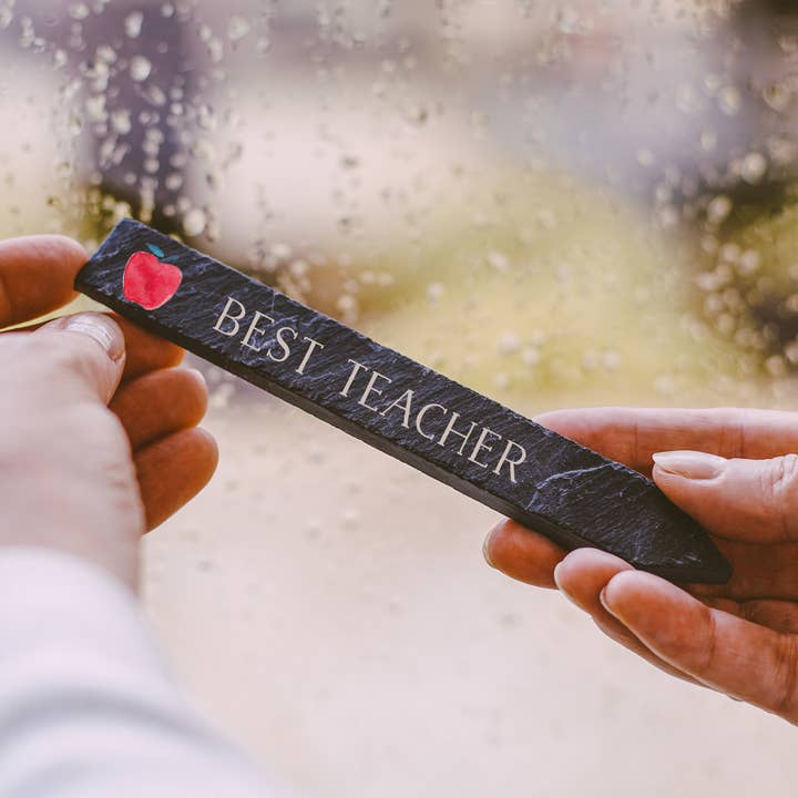 Best Teacher Slate Plant Markers for wholesale by This is Nessie