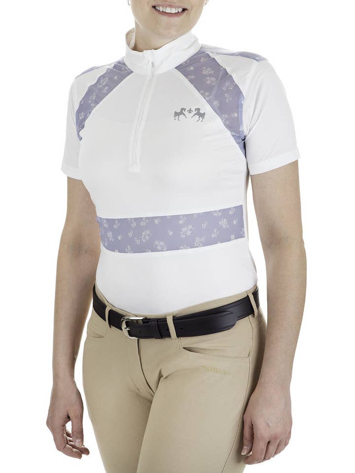 JPC Equestrian – wholesale Athletic top – Women′s – Equine Couture Ladies Nicolette Equicool Show Shirt3