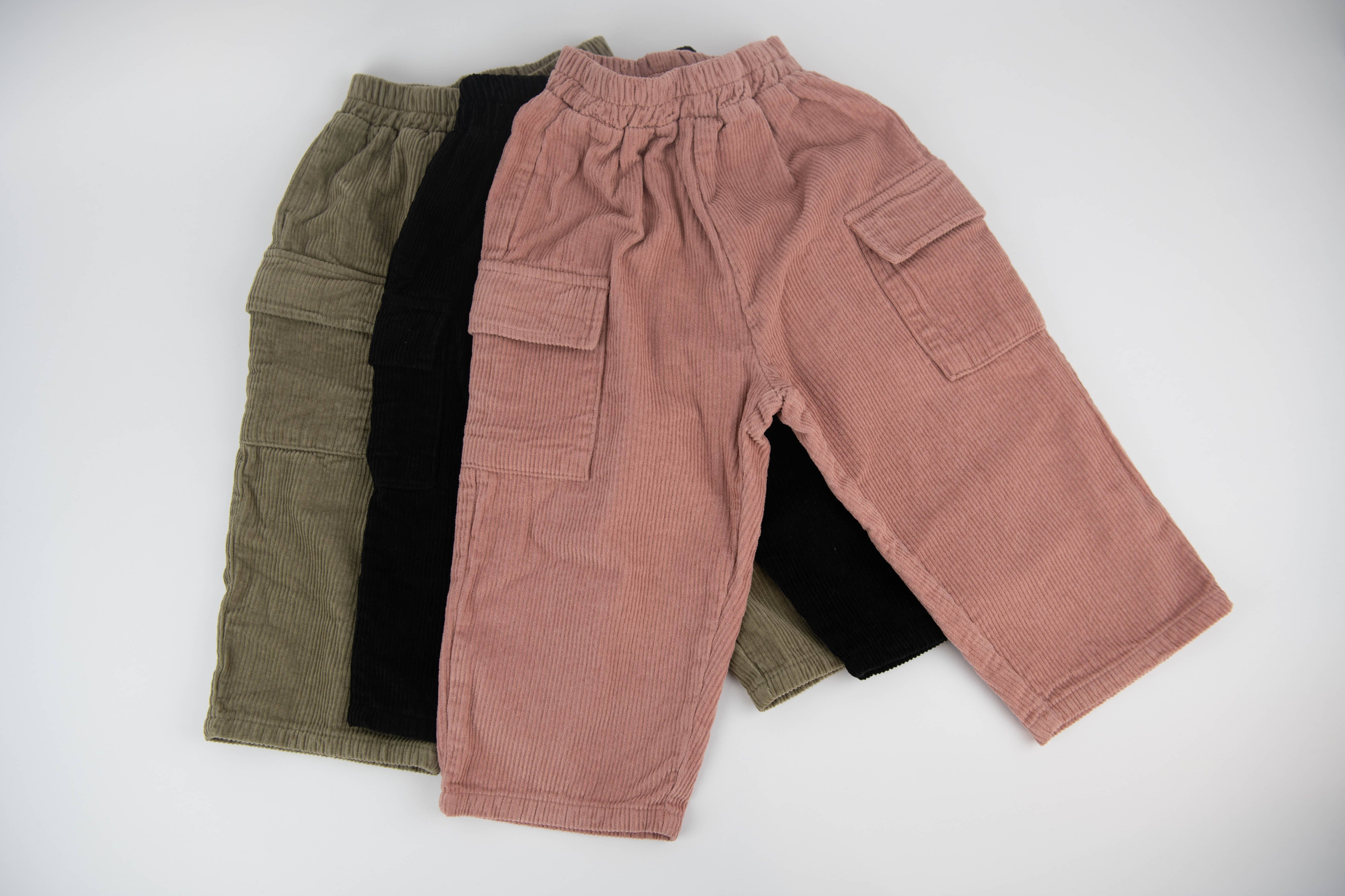 Good Morning Baby - Wholesale Pants - Kids - Cargo Corduroy Pants0