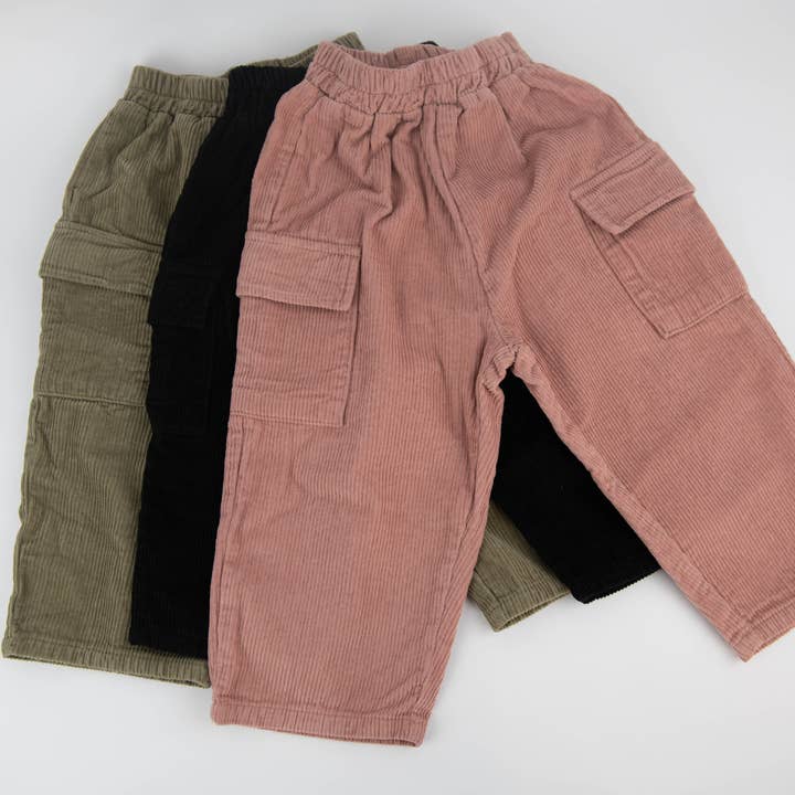 Good Morning Baby - Wholesale Pants - Kids - Cargo Corduroy Pants0