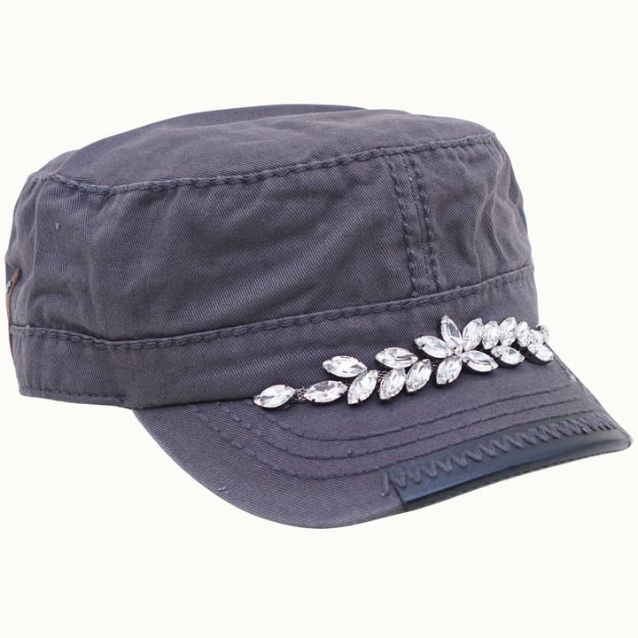 Olive & Pique - Wholesale Baseball Cap - Women's - Bejeweled Bling Glitz Cadet, Adjustable14