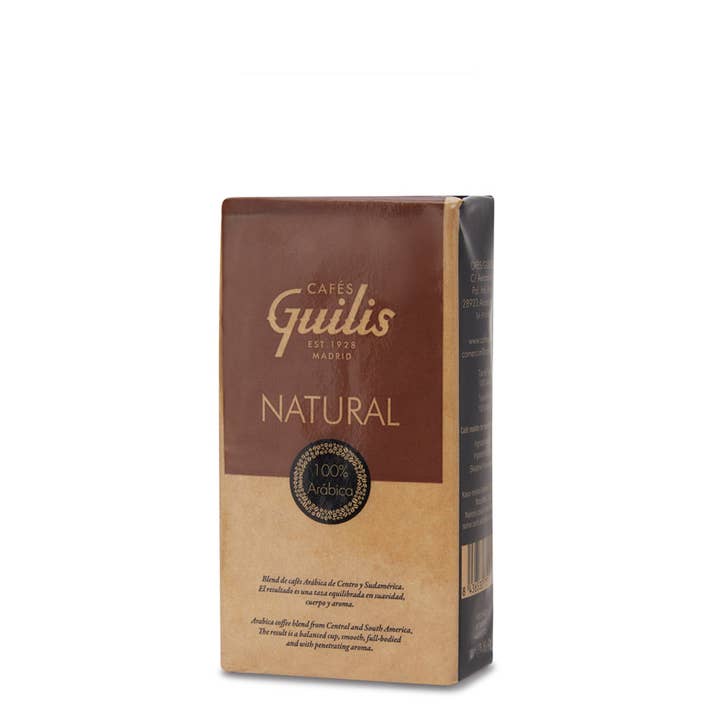 100% Ground Arabica Natural Coffee for wholesale by Cafés Guilis