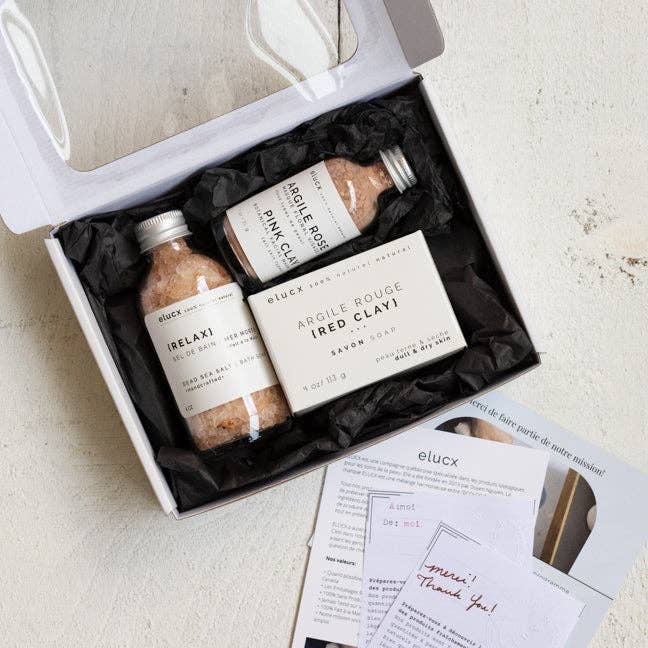 Elucx - Wholesale Bath & Body Set - SELFCARE RELAX Gift Set