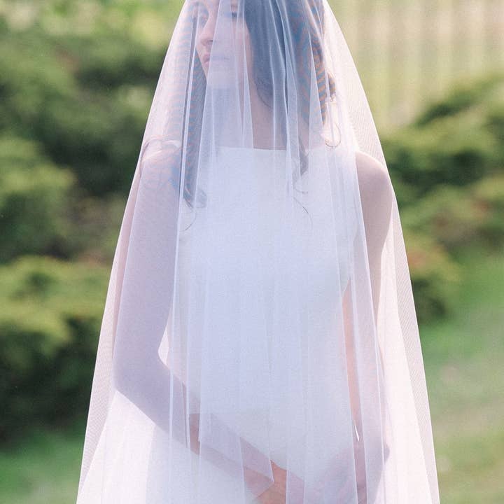 Miss Foxine Couture - Wholesale Veil - Women's - Heavenly Full Wedding Veil with Blusher0