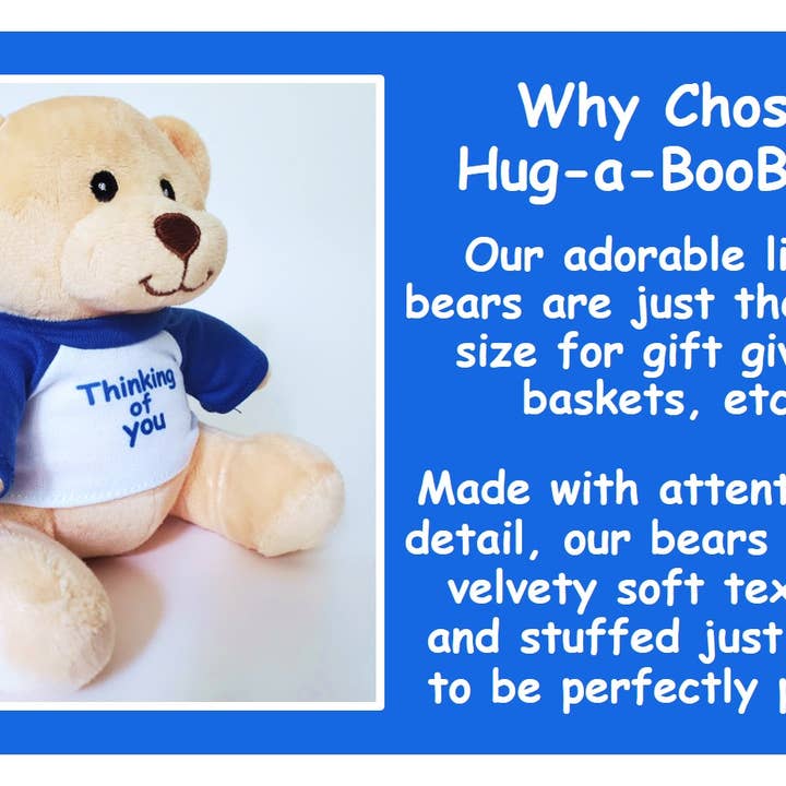 Hug-a-BooBoo – wholesale Fyllda/plyschleksaker - Barn och baby – ”Jag saknar dig” Liten och supersöt 6" nallebjörn
