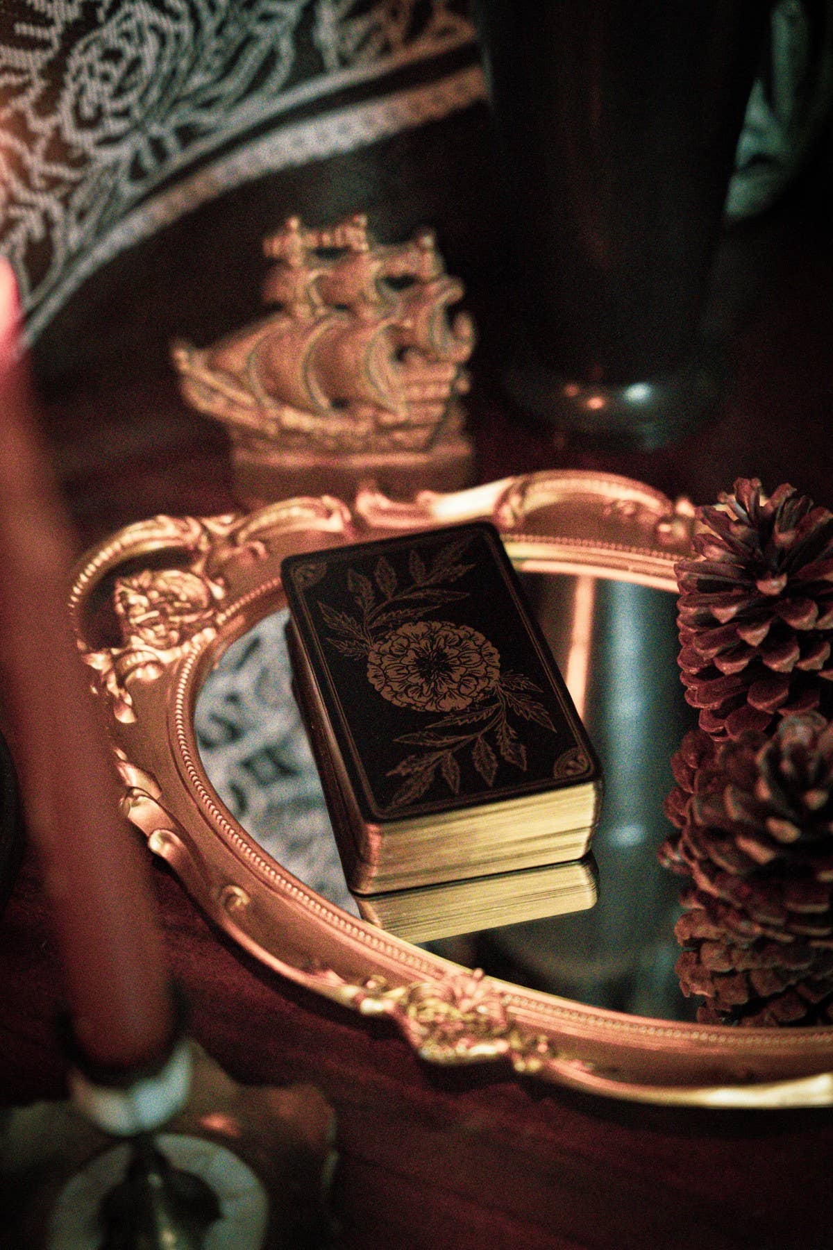 13th Press - Wholesale Tarot Cards - The Marigold Tarot - Gold Gilded Edition1