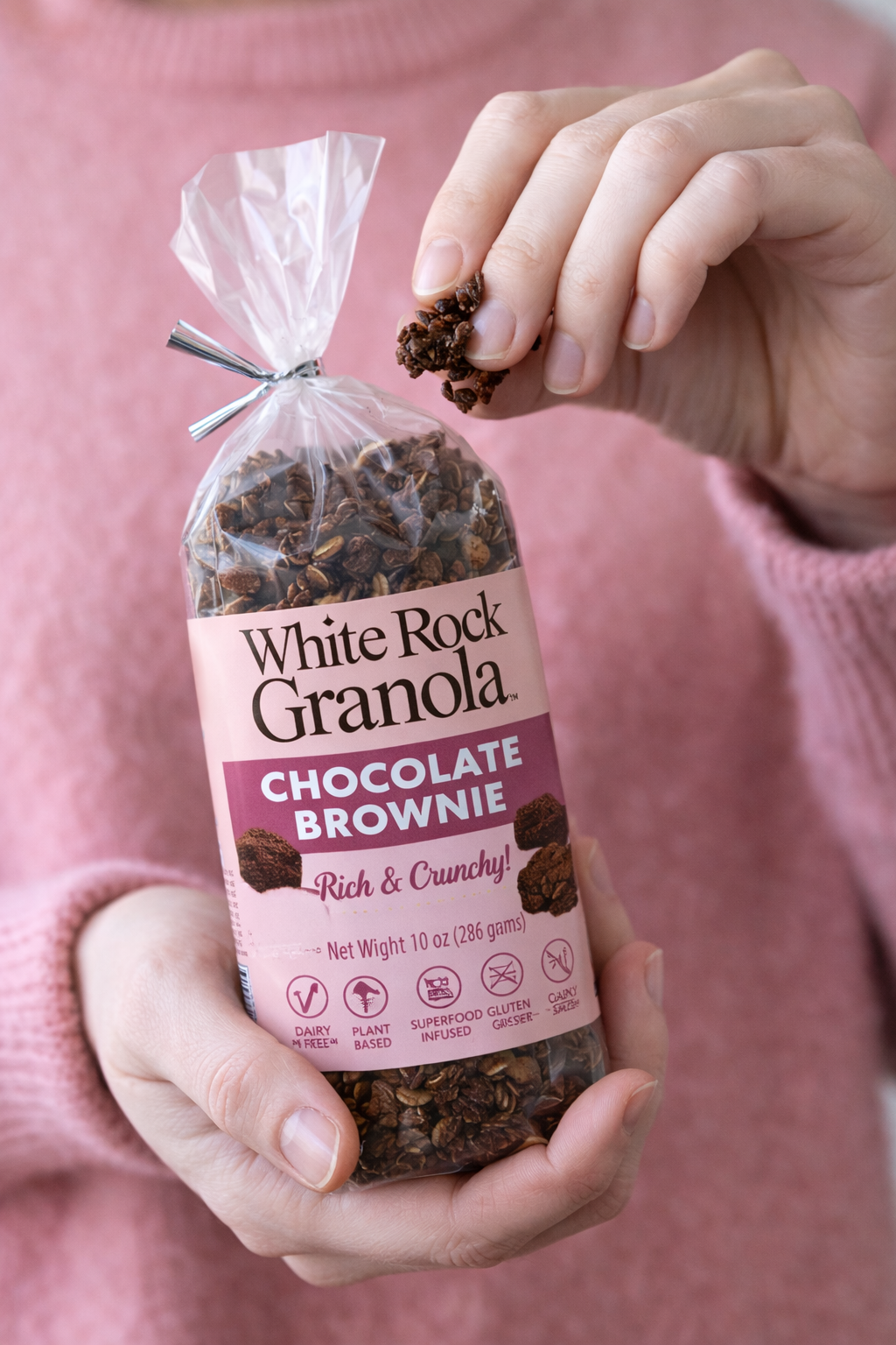 White Rock Granola - Wholesale Granola - White Rock Granola - 10 oz. bakery bag, multiple flavors2