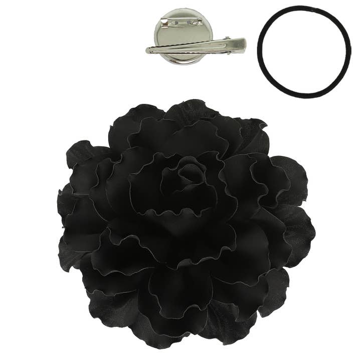 SP Sophia Collection - Wholesale Hair Clip - Women's - Camellia Flower Pin and Hair Clip