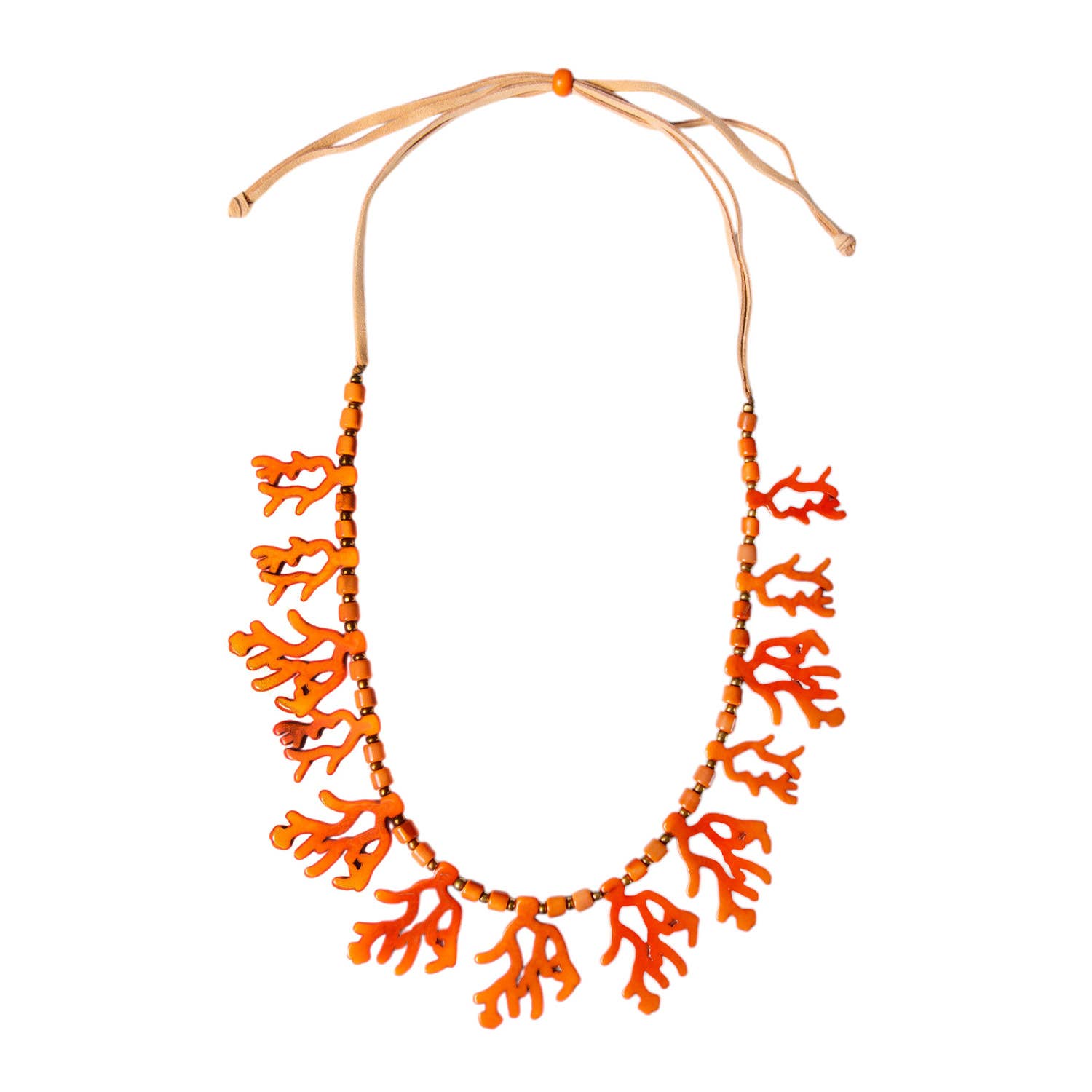 Organic Tagua Jewelry - Vente Colliers plastrons - Collier Addison2