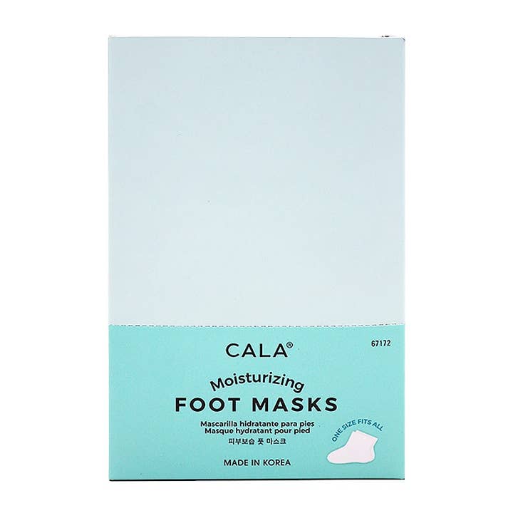 PINEAPPLE Beauty - Wholesale Foot Mask - CALA 67172 3Pairs Moisturizing Foot Mask - 6pc