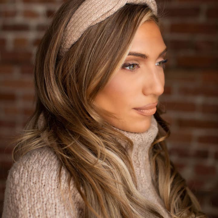 Sweater Weather Topknot hoofdbanden voor wholesale door Melina's Bowtique