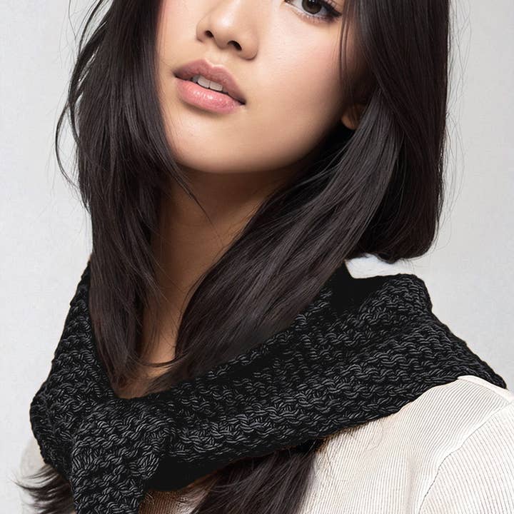 Project Weekend - Wholesale DIY Craft Kit - DIY BEGINNER KNITTING CRAFT KIT: ROAM TRIANGLE SCARF