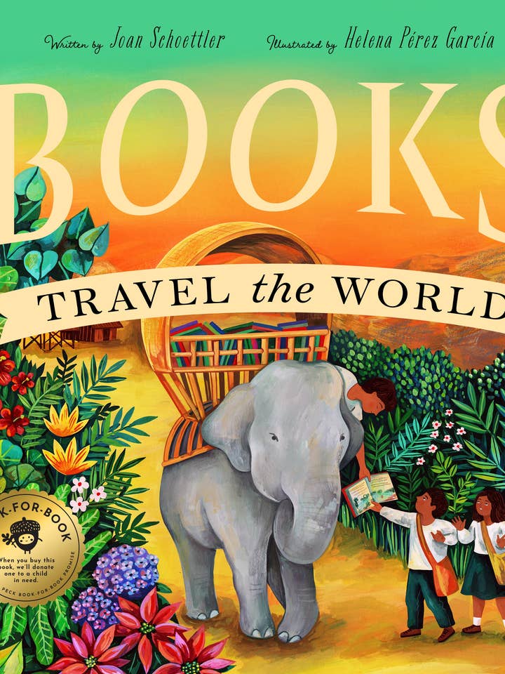 Books Travel the World for wholesale by Bushel & Peck Books