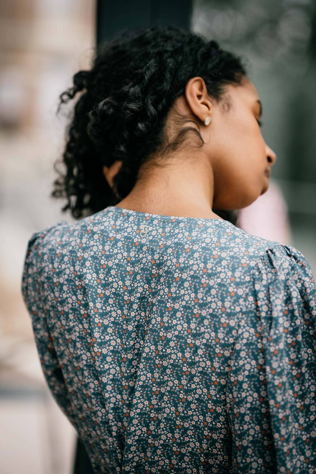 Liberty Flowers Liber'tits long nursing dress for wholesale on Faire2