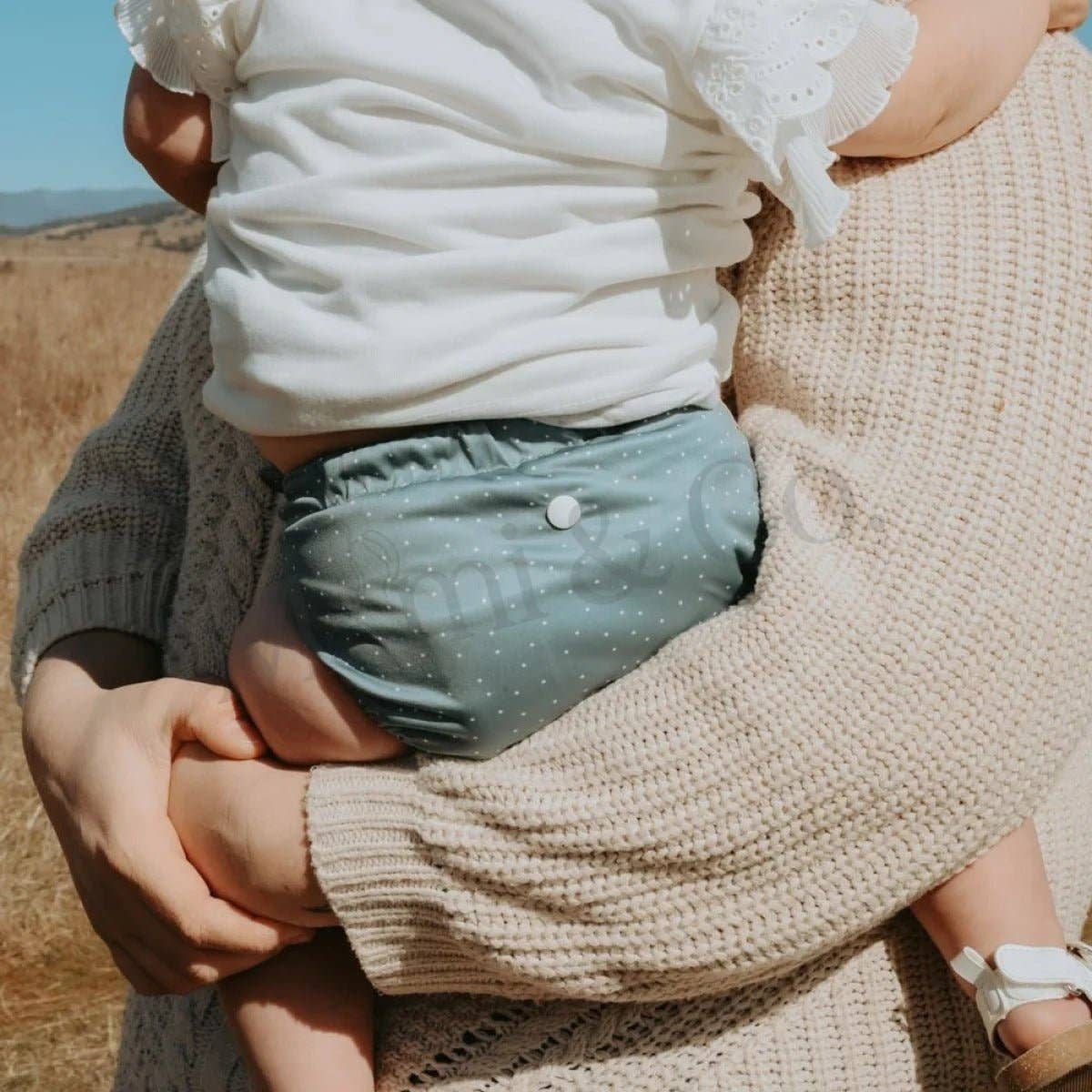 Mimi and Co - Wholesale Diaper (Cloth) - Baby - Spotted Gum 2.0 Modern Cloth Nappy1