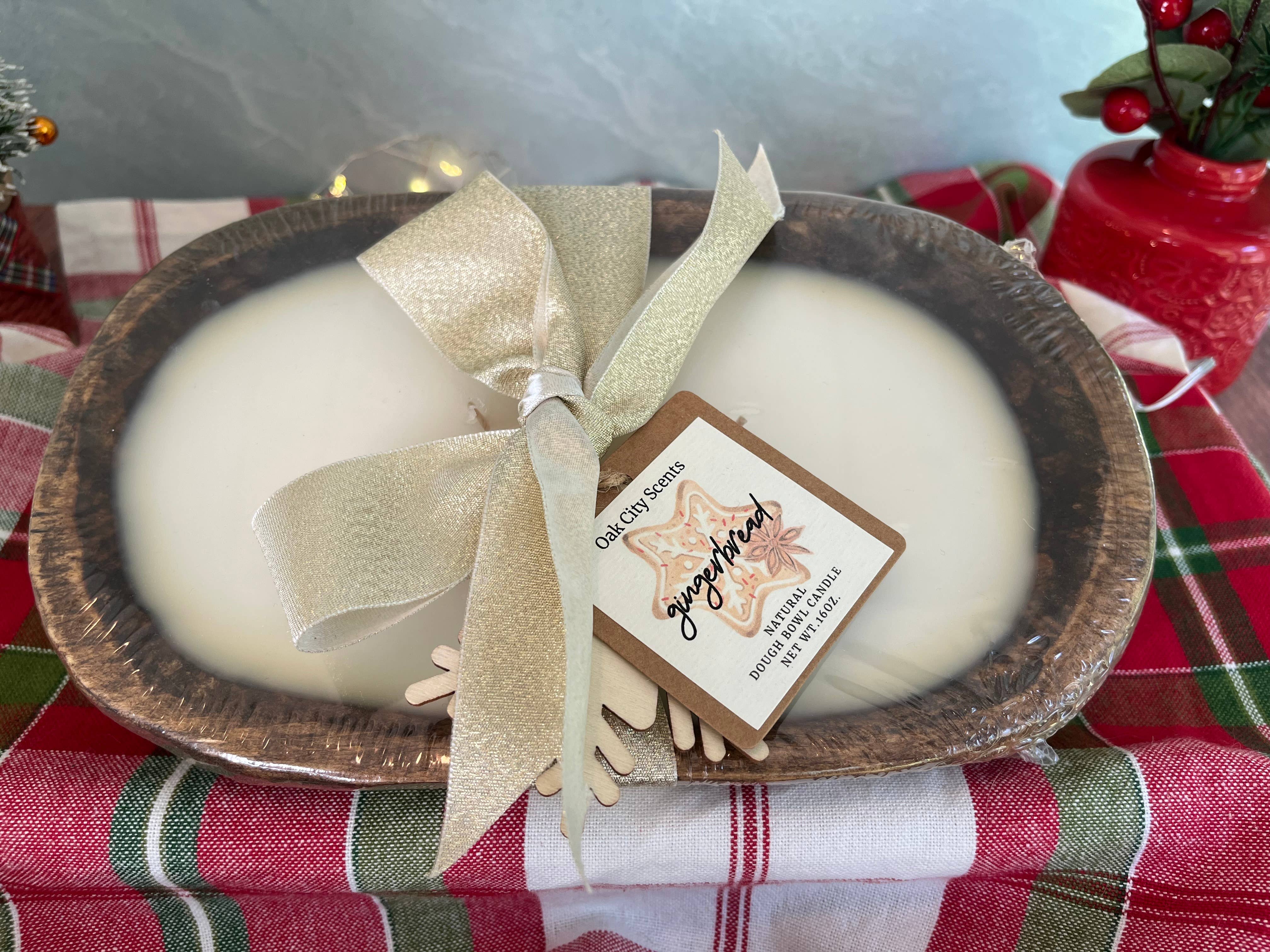 Oak City Scents - Wholesale Jar/Filled Candle -  Dough Bowl Candle 14 oz. Ready to Gift 33